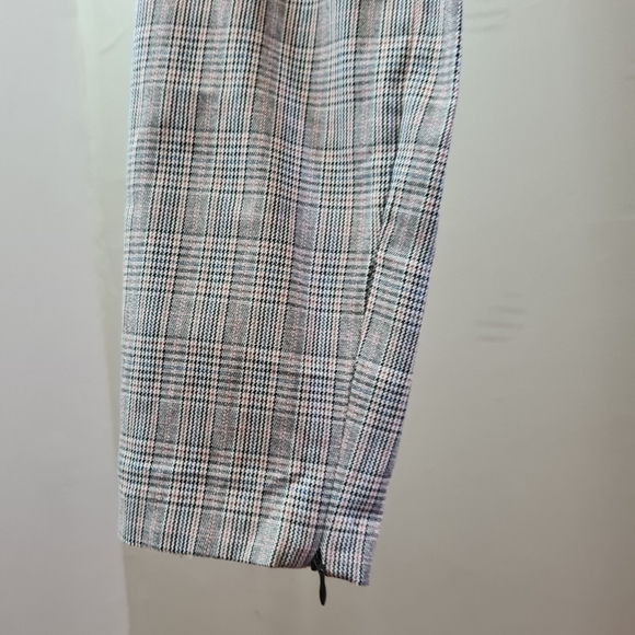 Zara plaid pants high waist skinny fit - Picture 10 of 11